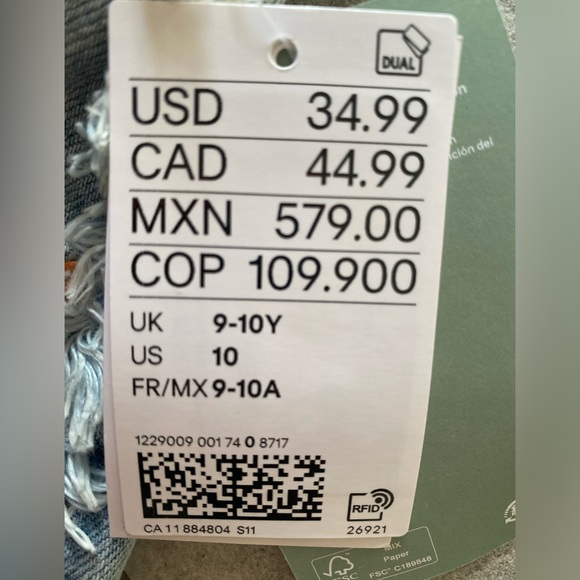 New Youth wide leg jeans H&M - Picture 2 of 2